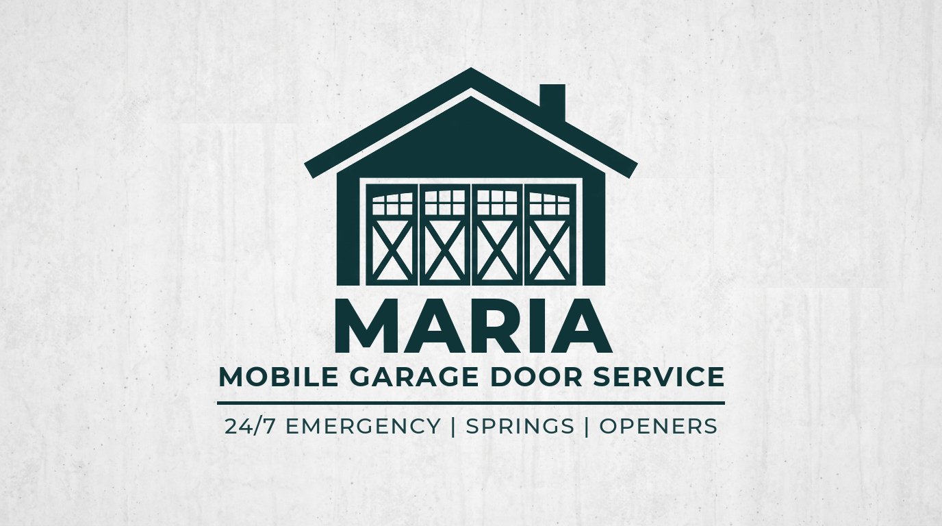 Maria Mobile Garage Door Service Logo